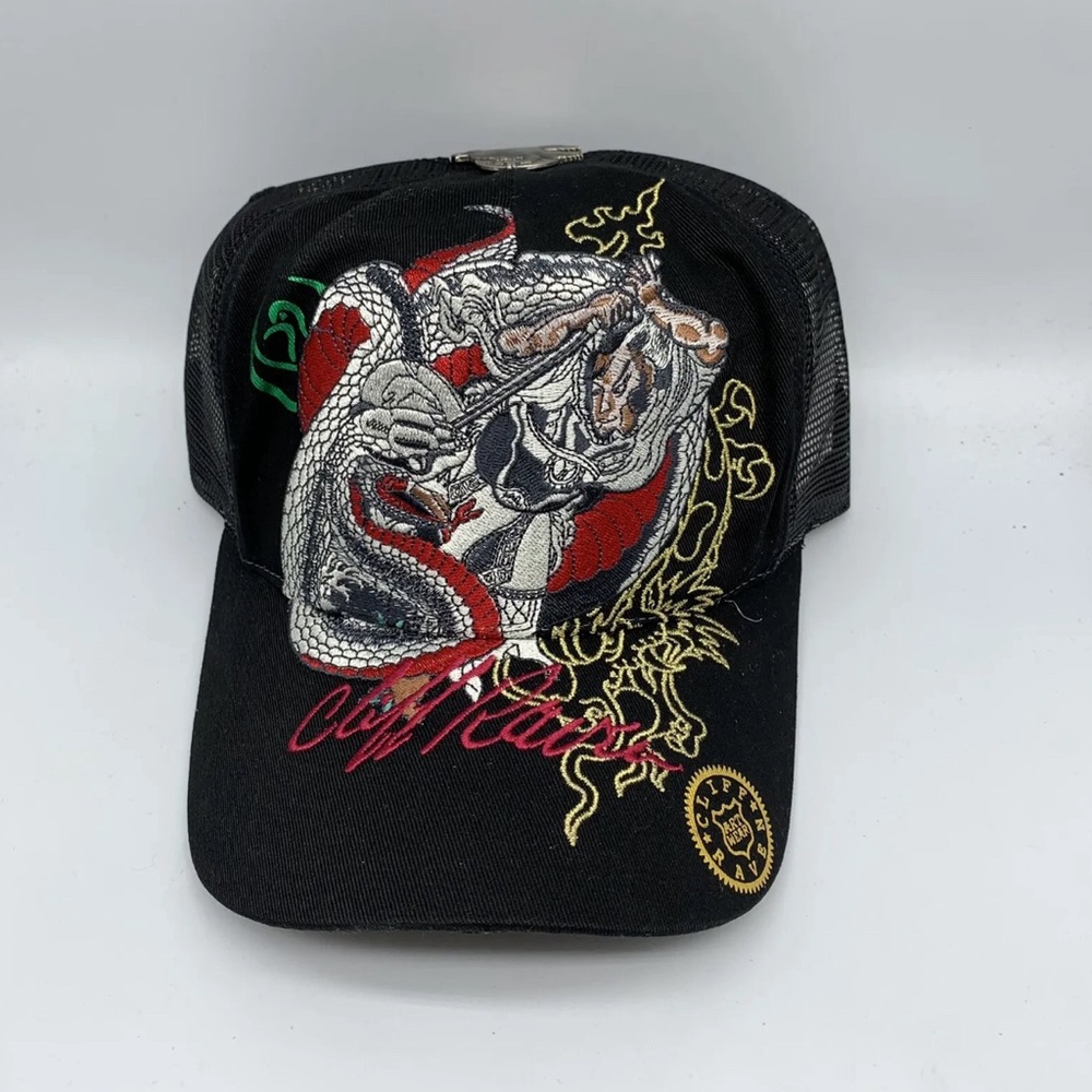 Vintage Ed Hardy Christian Audigier Trucker hat